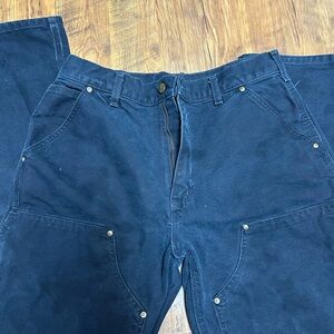 Carhartt B01-Black Loose fit Double Front utility